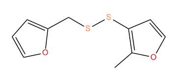 2-Furfuryl 2-methyl-3-furyl disulfide